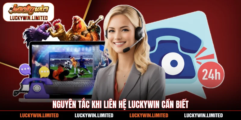 Nguyên tắc khi liên hệ Luckywin cần biết